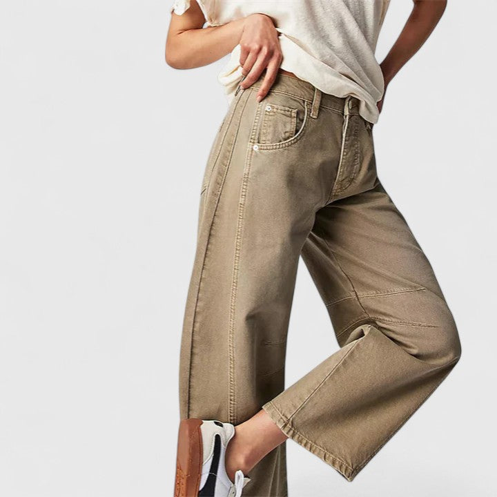 Rain - pantaloni comodi a gamba larga