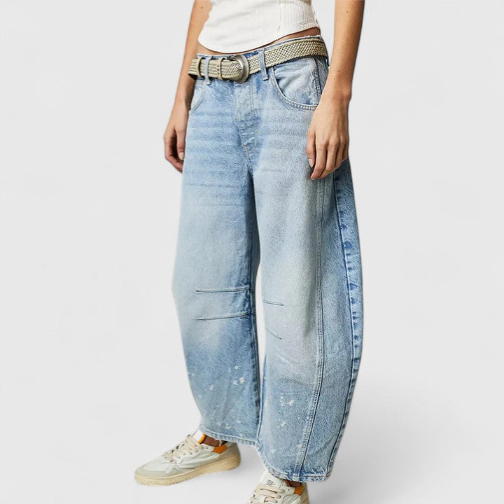 Rain - pantaloni comodi a gamba larga