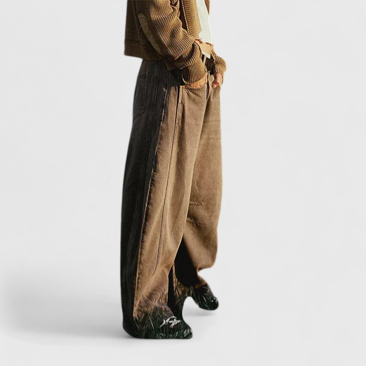 Rain - pantaloni comodi a gamba larga