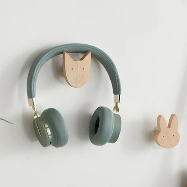 NordicPals - Ganci da Parete con Animali in Legno