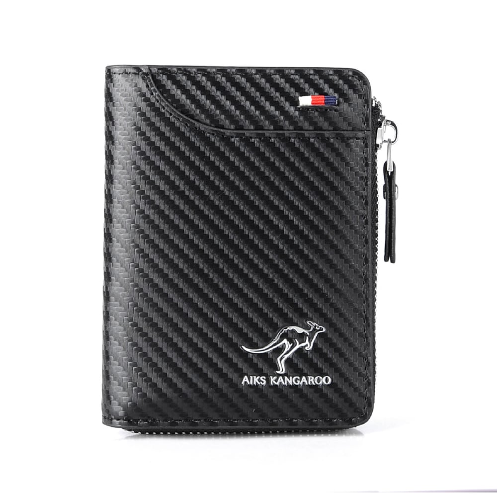 Aegis Wallet – Slim RFID-Blocking Zip-Around Wallet