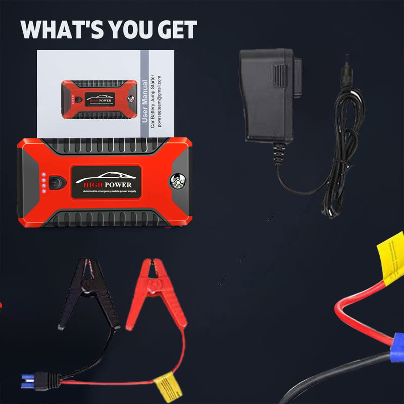 TurboStart - Portable 300A Car Battery Jump Starter