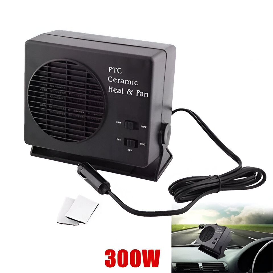 12V Ceramic Car Heater & Cooling Fan for Vehicle Use