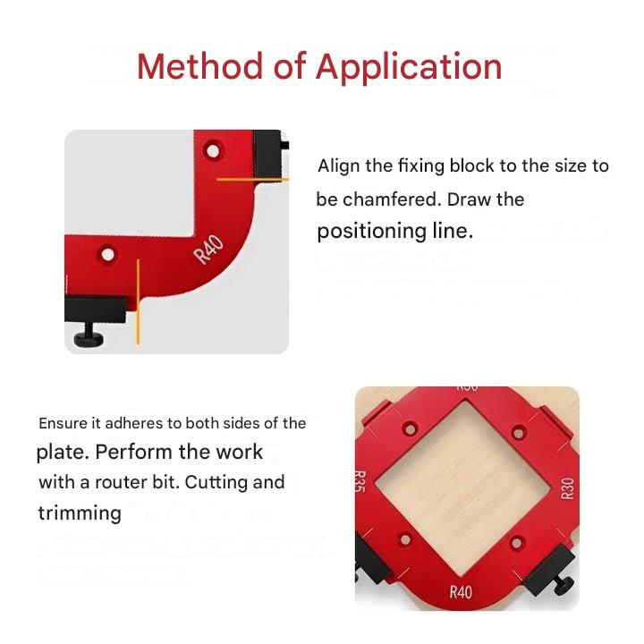 CurveCraft - Multi-Radius Corner Shaping Template