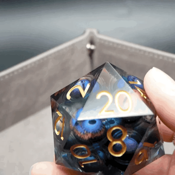 AquaEyes - Liquid Core Polyhedral Dice Set