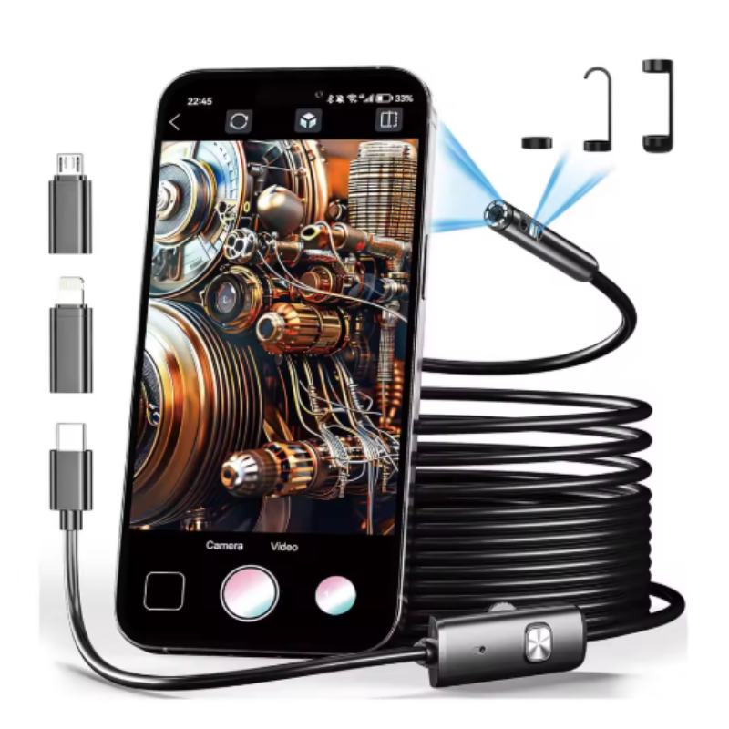 RevealPro — USB Endoscope Inspection Camera with Flexible Cable
