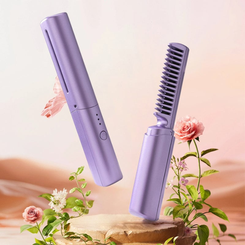 FlameBrush - Portable Cordless Hair Brush