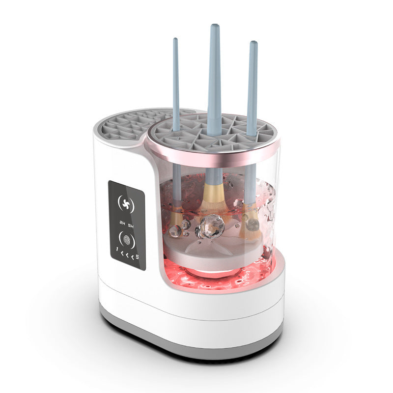 Automatic Makeup Brush Cleaner and Dryer Rechargeable Machine