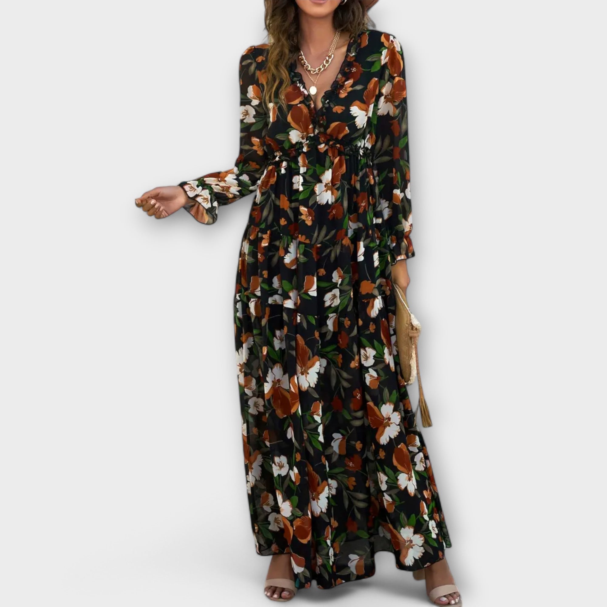 Ynah - Women Elegant Maxi Dress