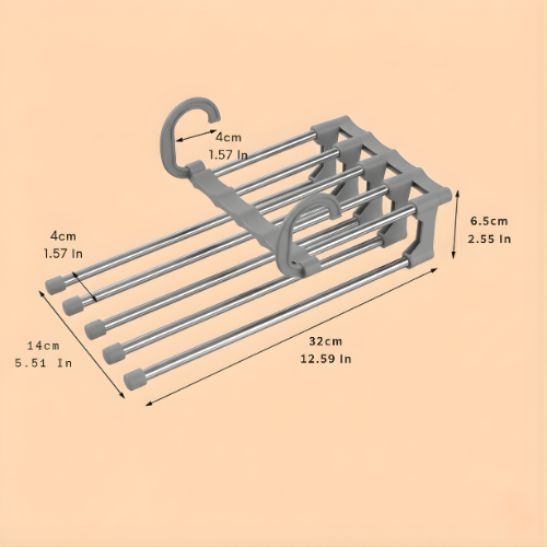 SpaceSaver - Multi-Layer Clothes Hanger Organizer