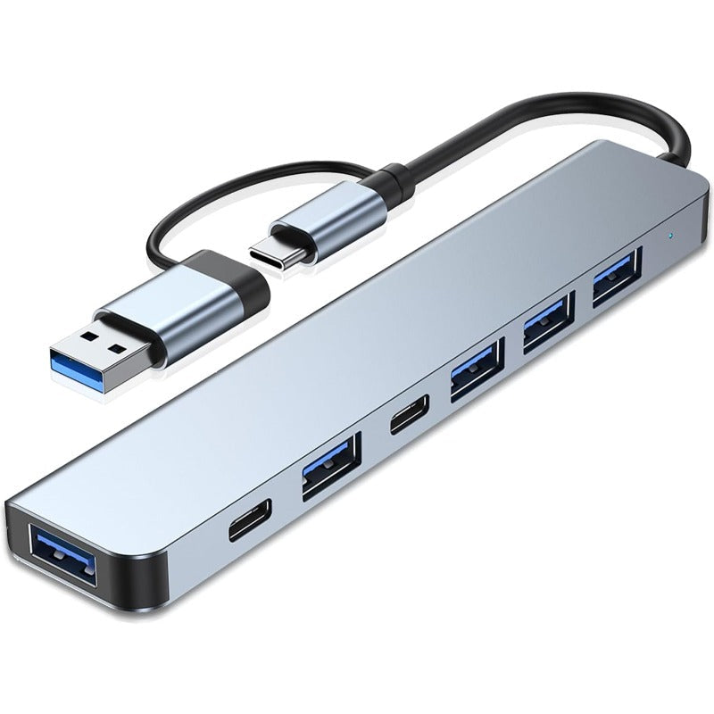 DockPro - 8-in-1 USB-C Laptop Docking Station Hub