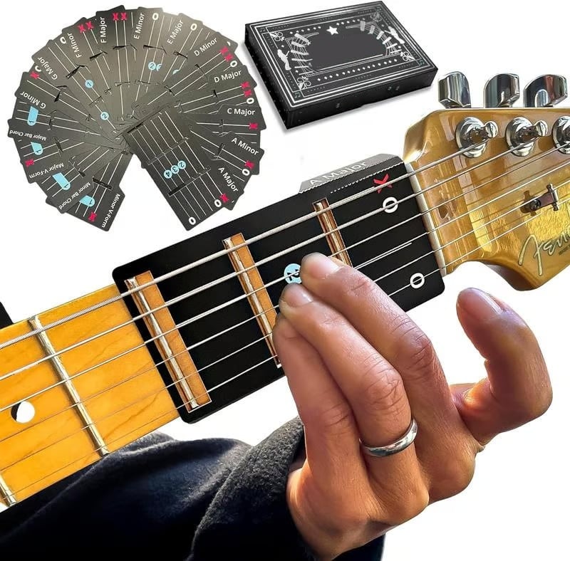 GuitarMaster – Luxusní sada pomůcek pro výuku hry na kytaru