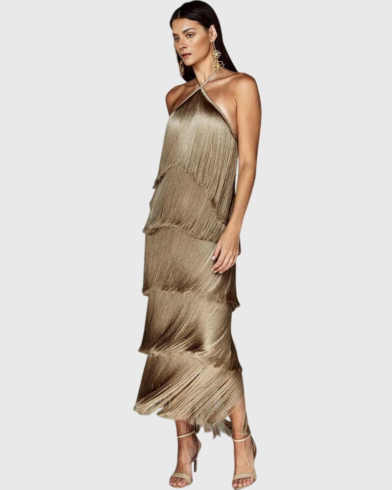 Artiselle - Elegent Women Tassel Dress