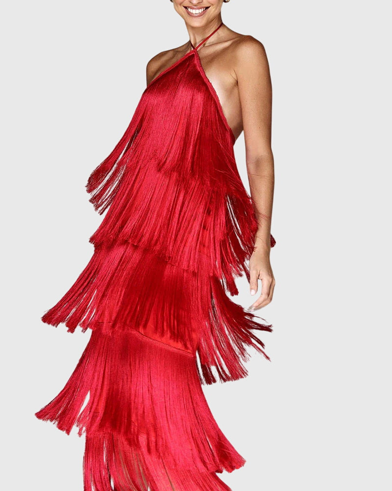 Artiselle - Elegent Women Tassel Dress