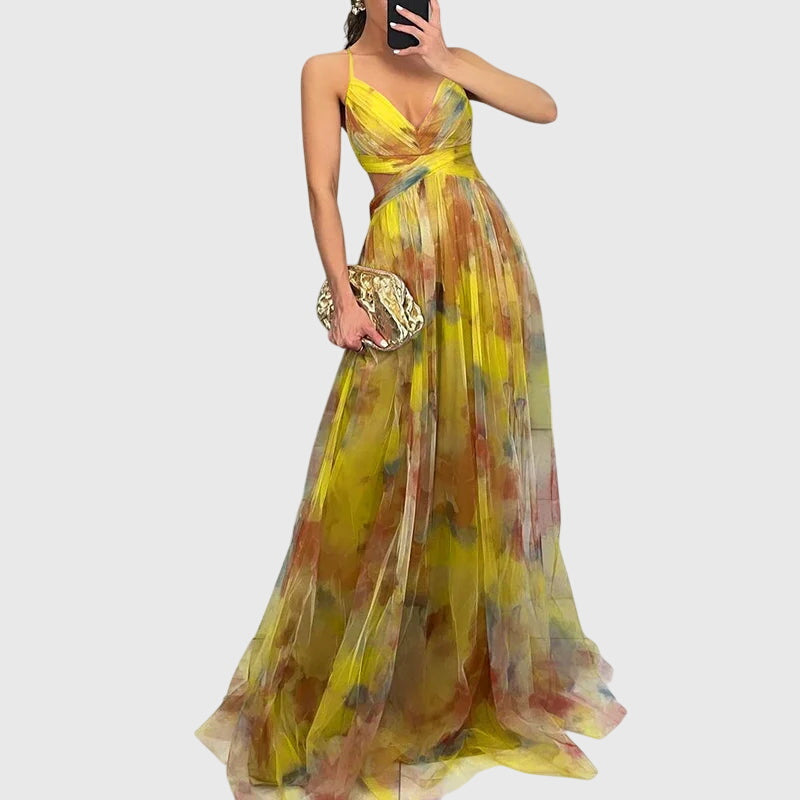 Giselle - Women Floral Maxi Dress