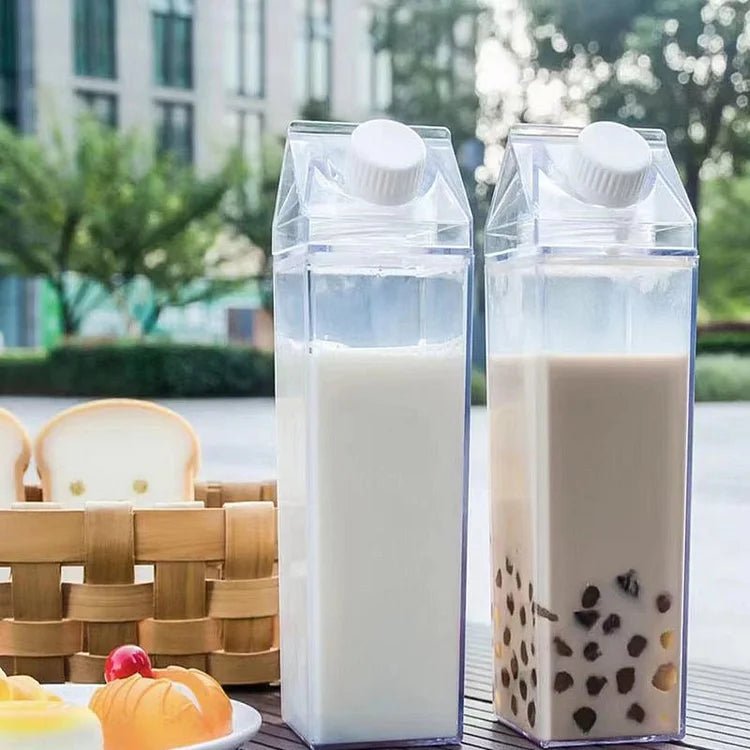 HydraCube — Milk Carton Style Square Water Bottle