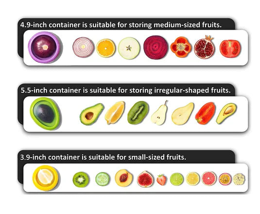 EverFresh - Reusable Produce Storage Covers (4PCS Set)