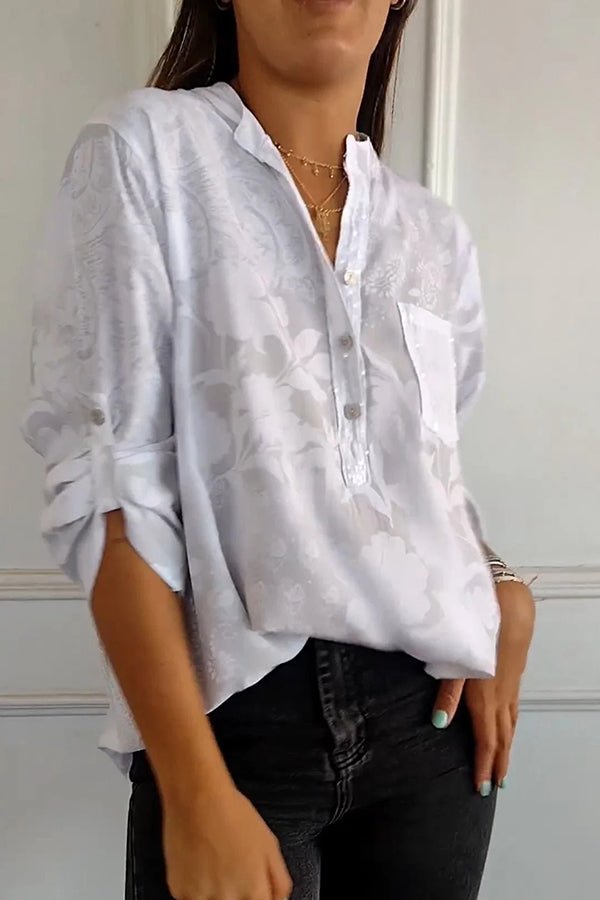 Mia - Elegant top med pailletter