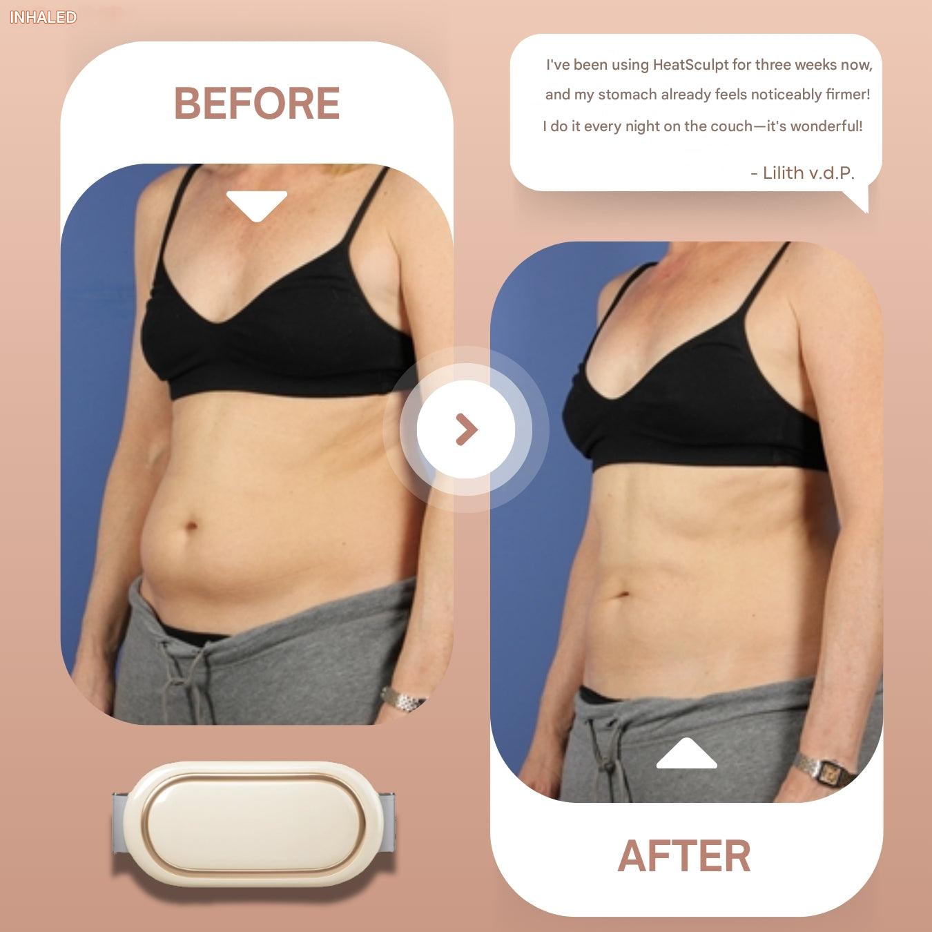 HeatSculpt břišní pás – nahřívací masážní pás s vibracemi