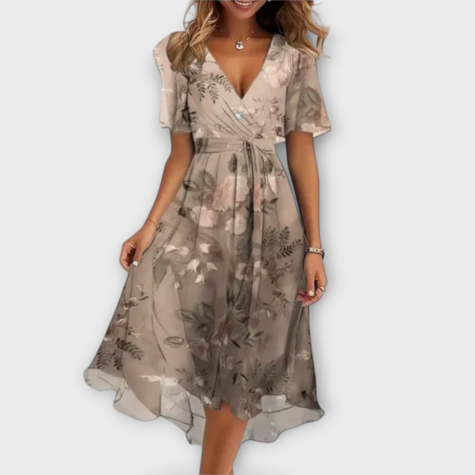 Clara - Elegantní dámské maxi šaty