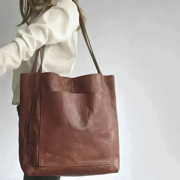 Dakota - Borsa tote classica in pelle