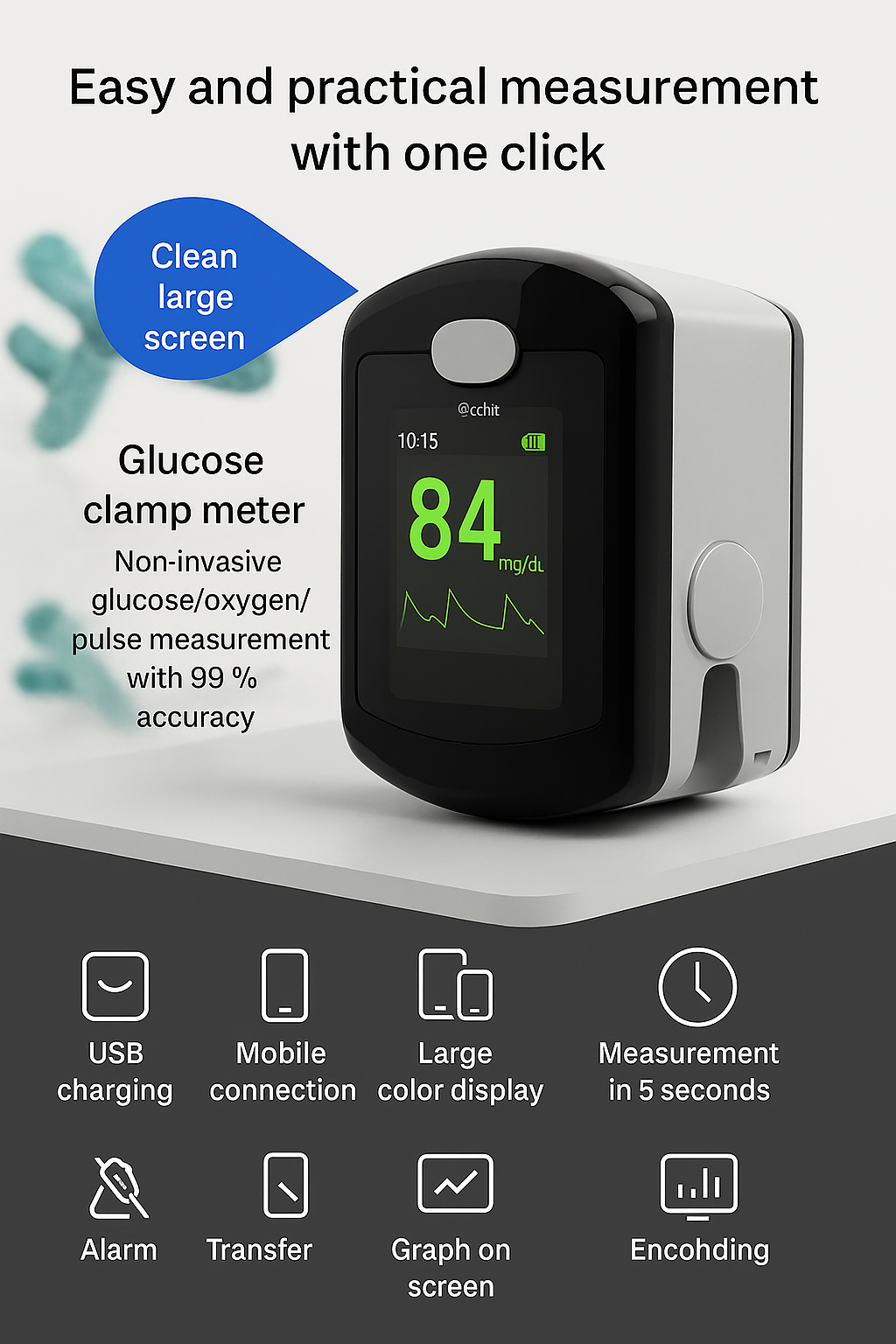 GlucoSnap – monitor zdraví z konečku prstu