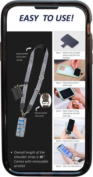 FlexiSecure – pouzdro na telefon s nastavitelným popruhem přes rameno