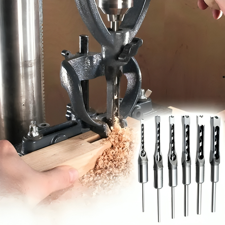 ChiselPro - Square Hole Wood Drill Bit Set