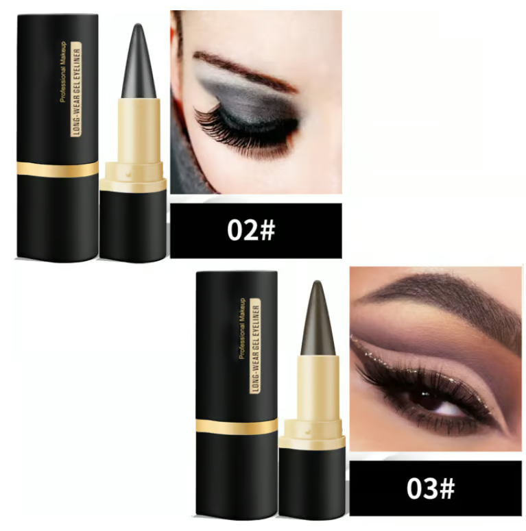 InkSilk Smooth Cream Eyeliner – Deep Black Definition