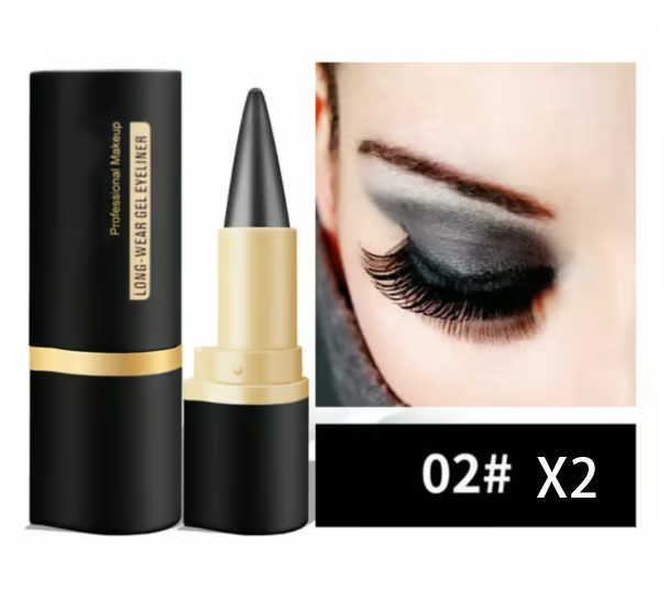 InkSilk Smooth Cream Eyeliner – Deep Black Definition
