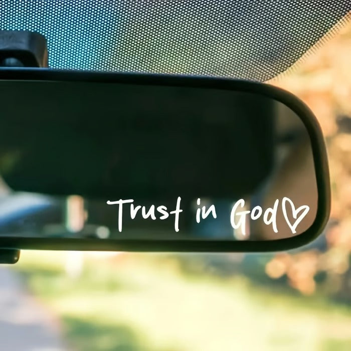 GraceMirror - Inspirational Christian Car Sticker