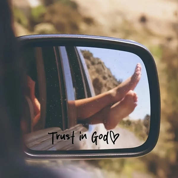 GraceMirror - Inspirational Christian Car Sticker