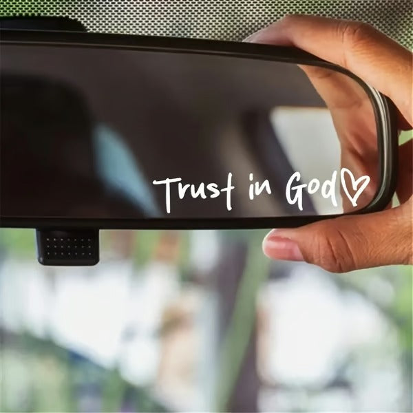 GraceMirror - Inspirational Christian Car Sticker