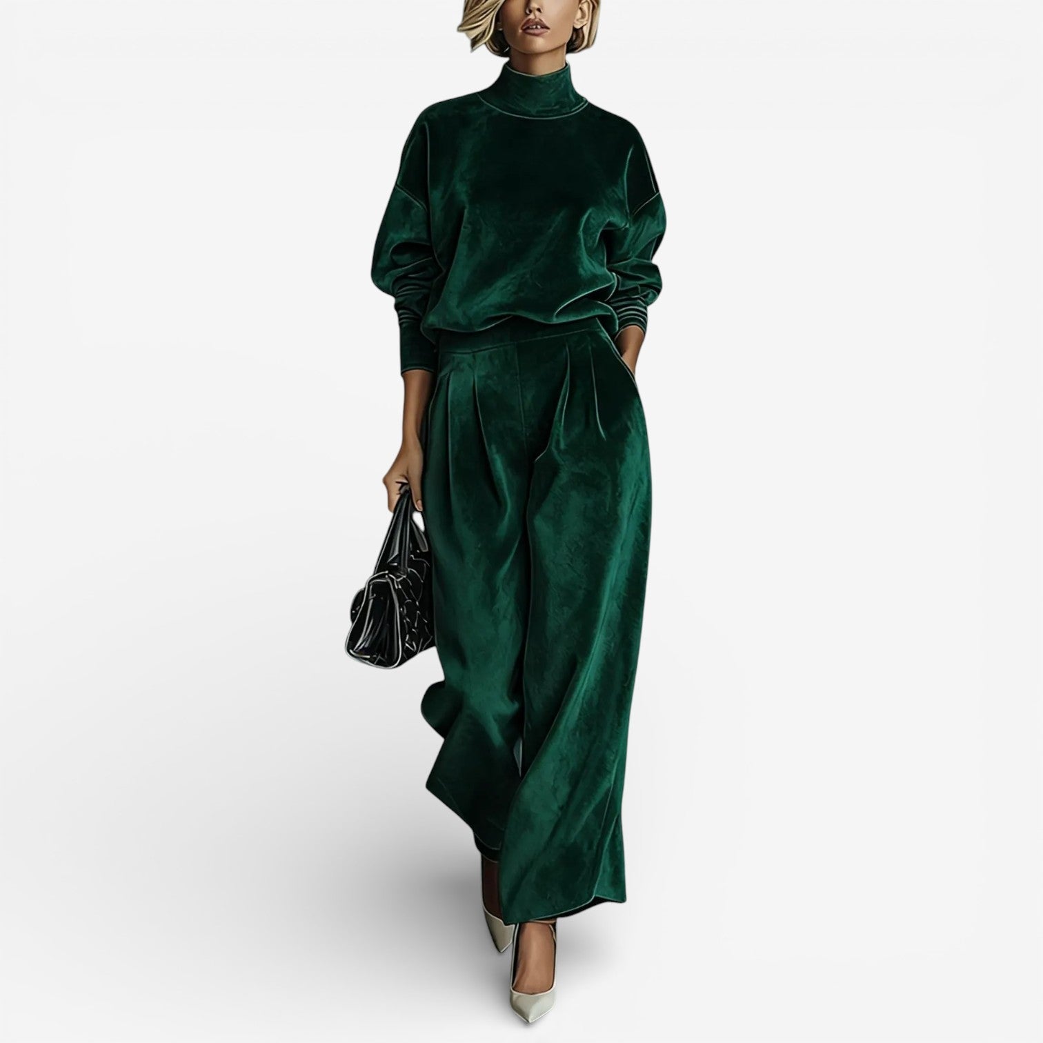 Evangeline - Contemporary Set, Modern Relaxed Two Piece Set