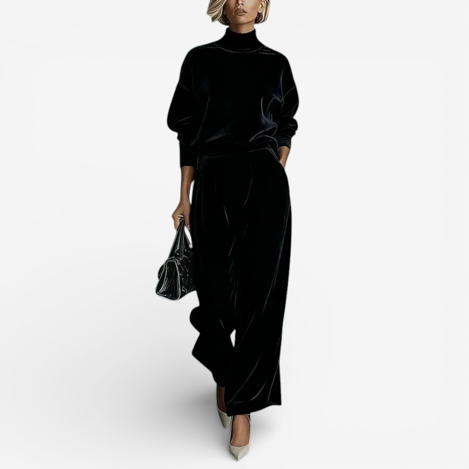 Evangeline - Contemporary Set, Modern Relaxed Two Piece Set