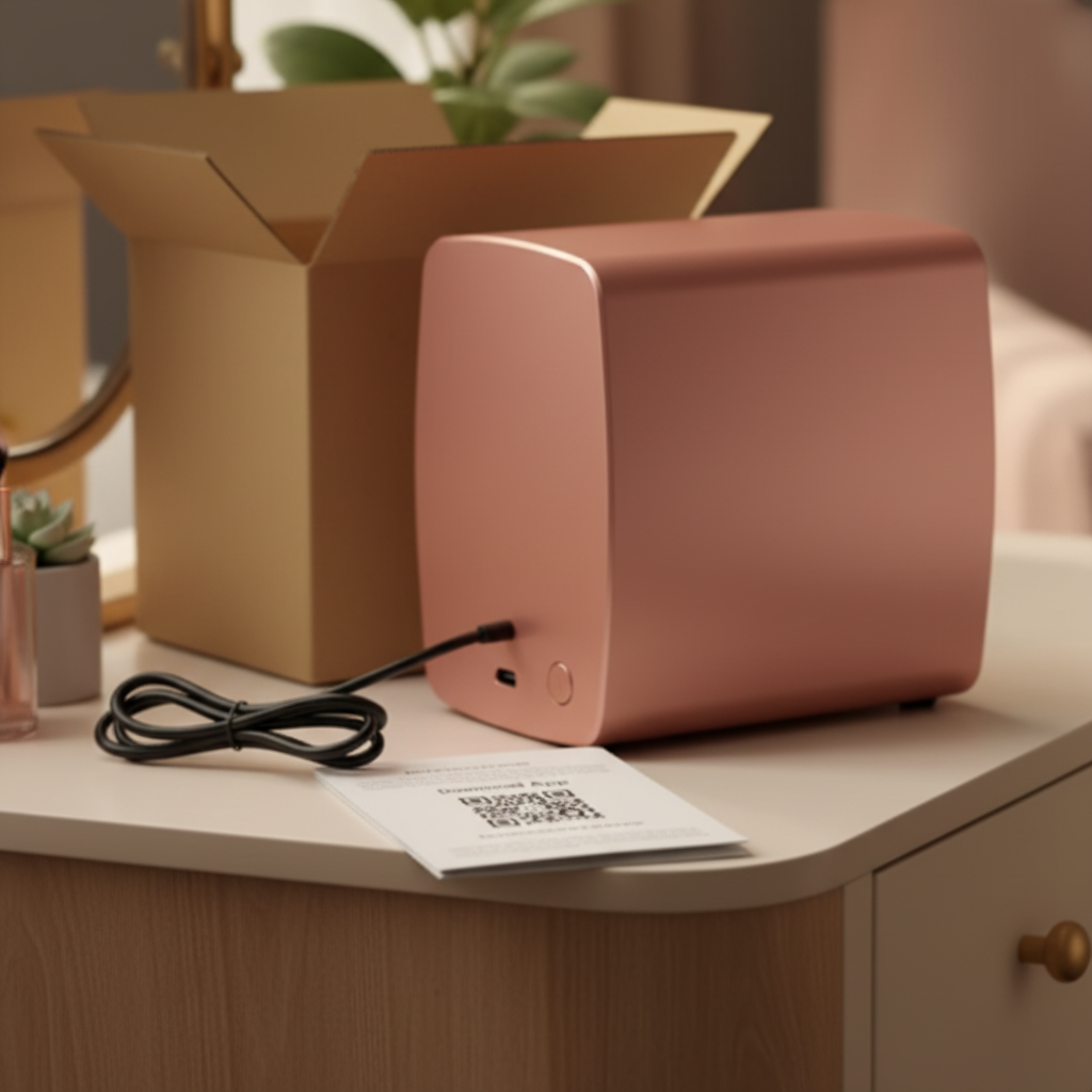 Impresora inteligente de uñas 3D con diseños de arte de uñas controlados mediante aplicación