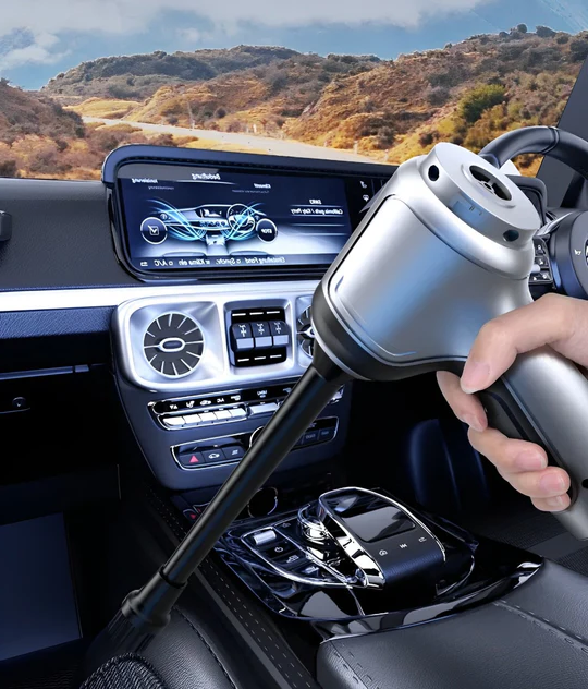 Cordless Handheld Car Vacuum Cleaner with Multi-Nozzle Kit