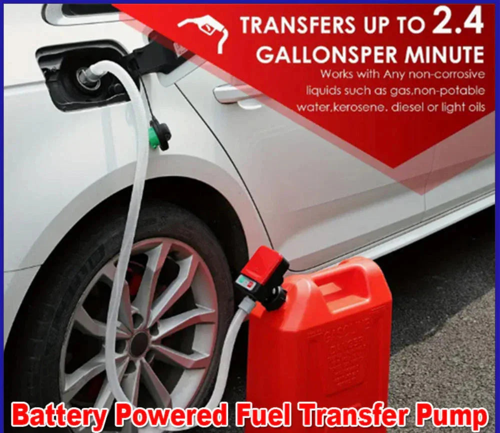 FuelMate - Håndholdt batteridrevet brændstofpumpe