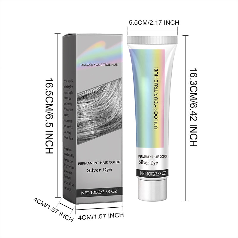 SilverLuxe - Silver Permanent Hair Dye