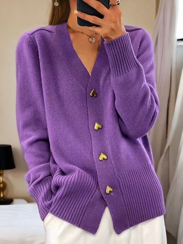 Riley - Cardigan in maglia elegante