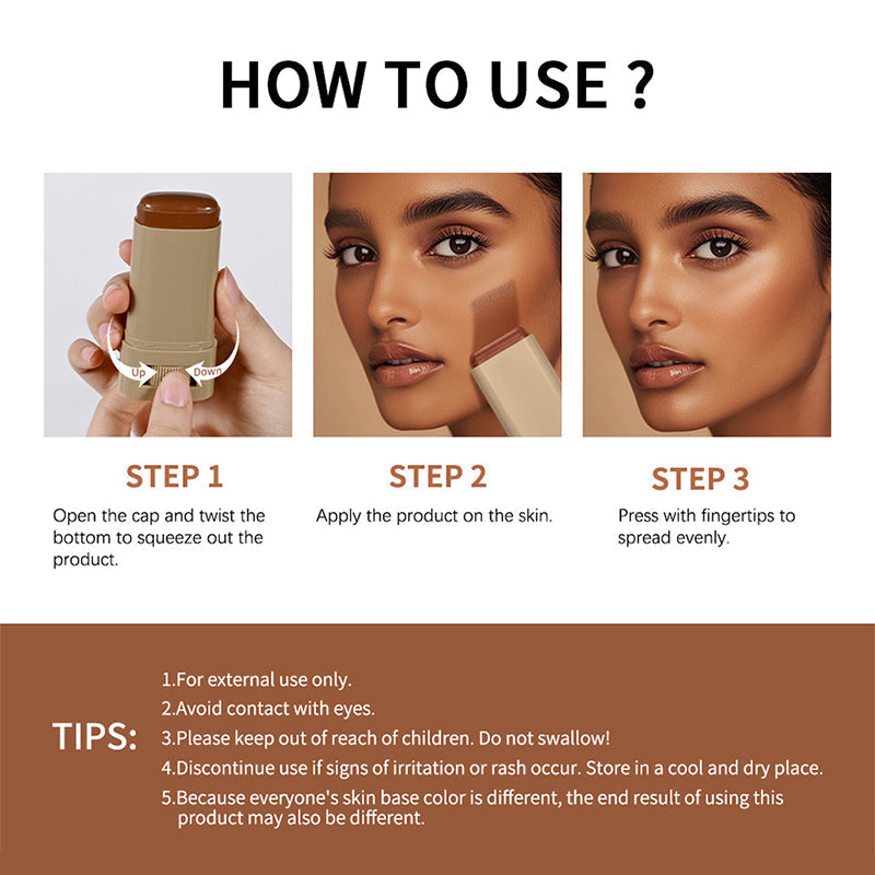 GlowTint sérum make-up – hydratační tyčinka pro zářivé krytí