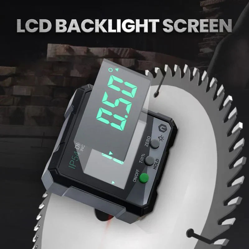 Digital Laser Angle Level with Magnetic Base