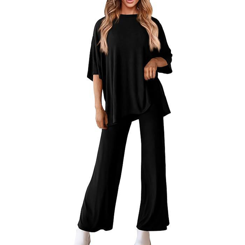 Metro Set – Relaxed Two-Piece Wide-Leg Outfit