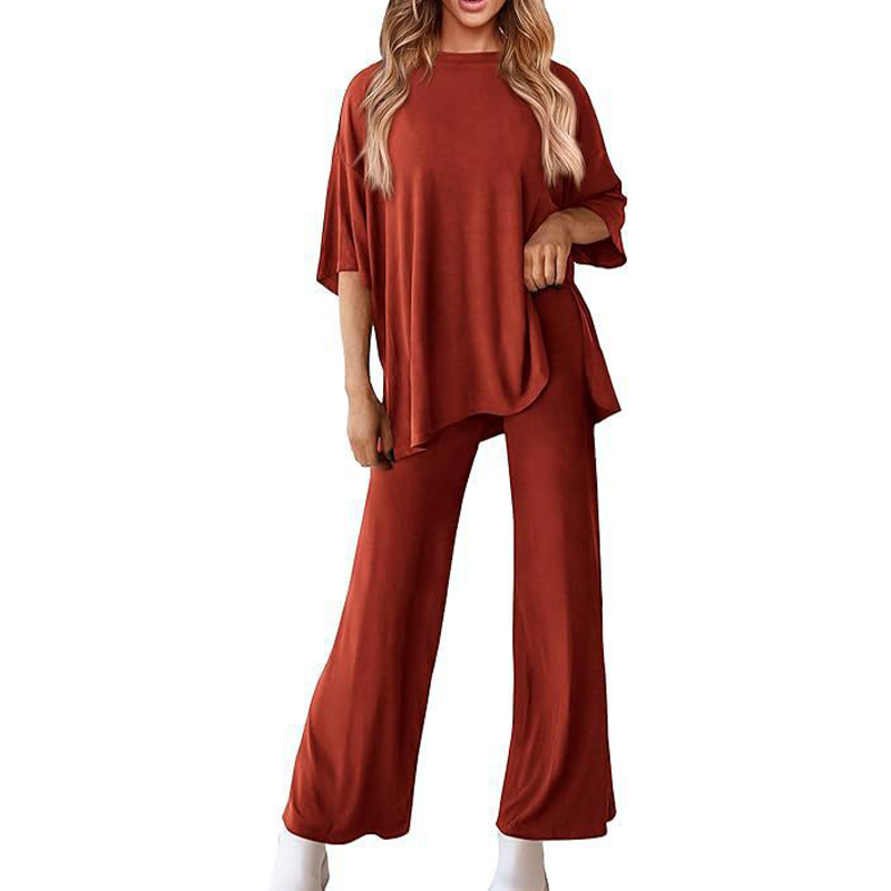 Metro Set – Relaxed Two-Piece Wide-Leg Outfit