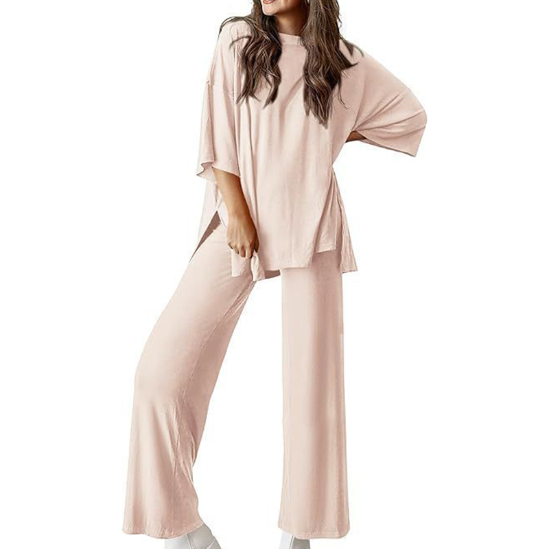 Metro Set – Relaxed Two-Piece Wide-Leg Outfit