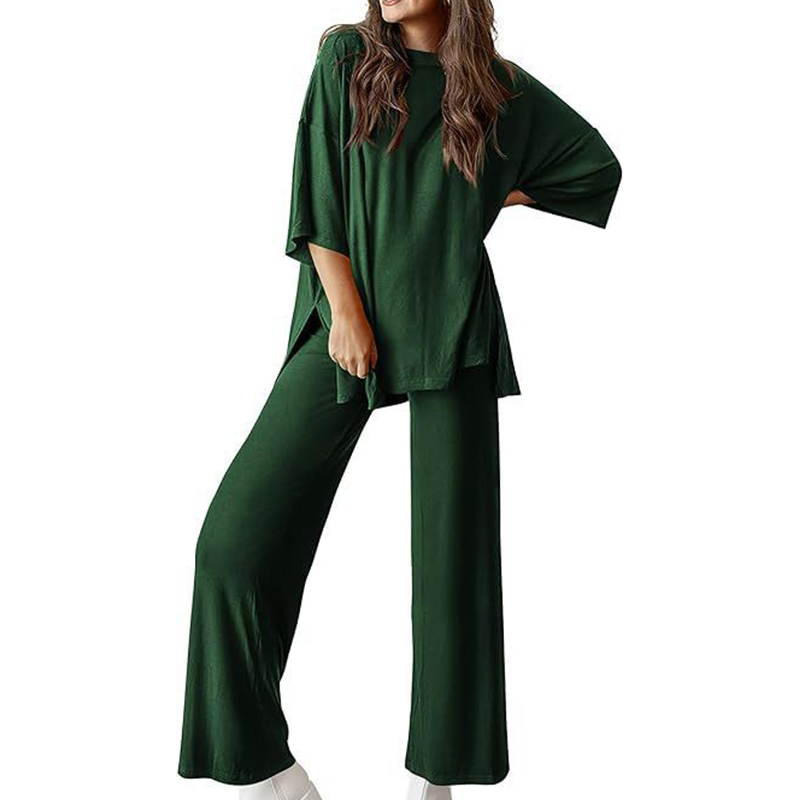 Metro Set – Relaxed Two-Piece Wide-Leg Outfit