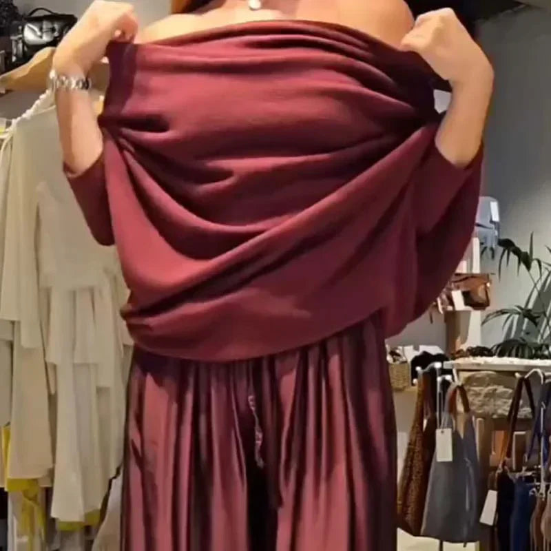 Georgina - Elegant Off-Shoulder Set