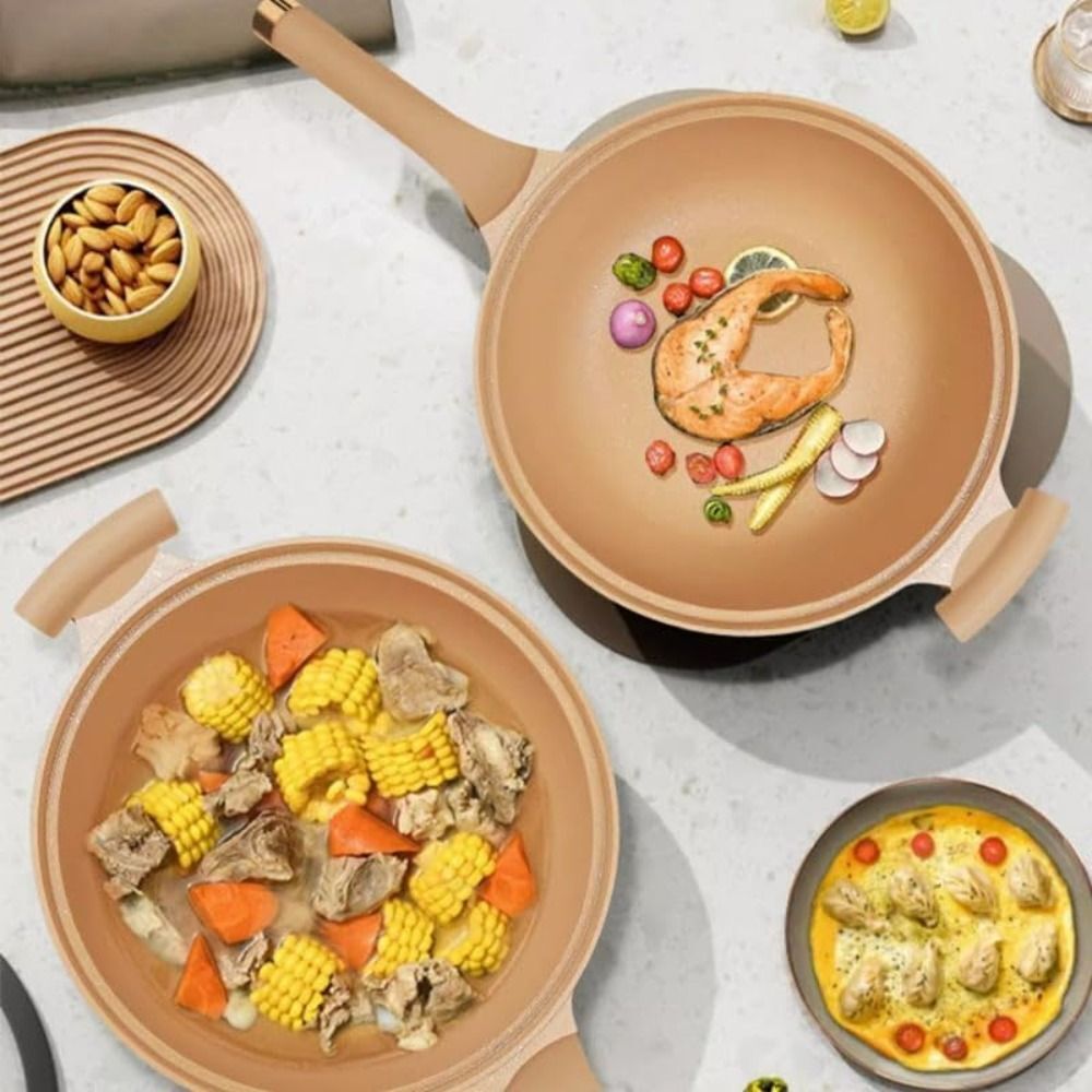 SuperWok Nonstick Deep Frying Wok – Versatile Cooking Pan with Lid